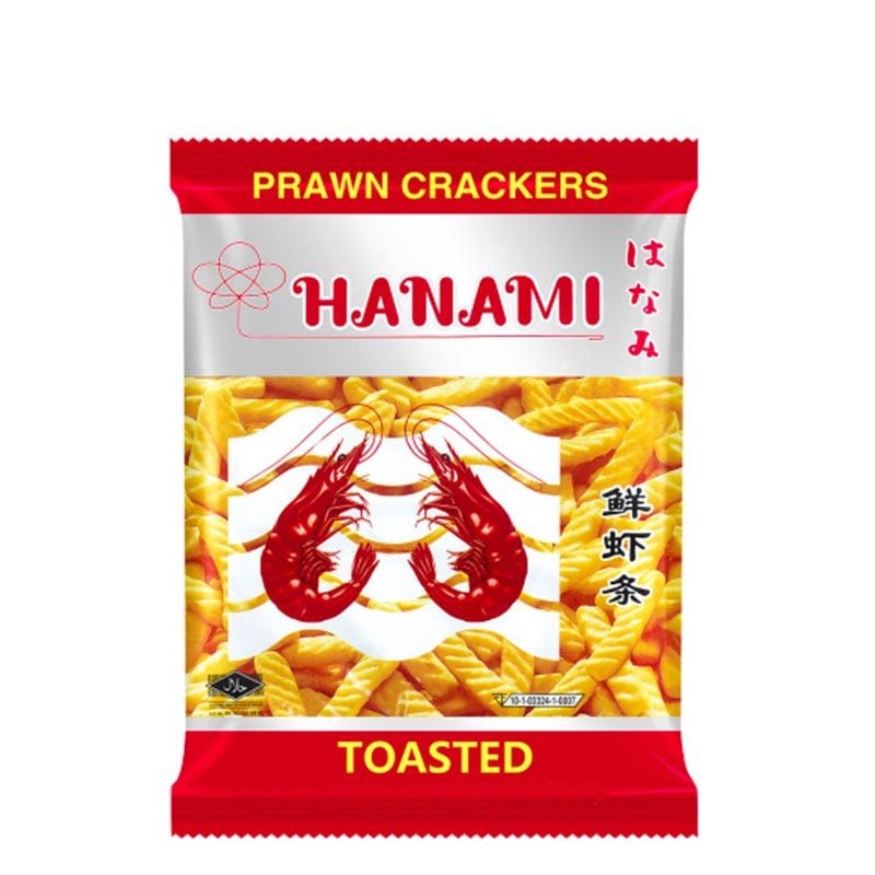 hanami räkchips prawn crackers