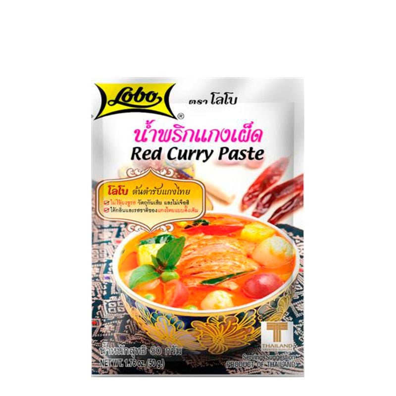 Läs mer om Lobo Röd Currypasta 50g