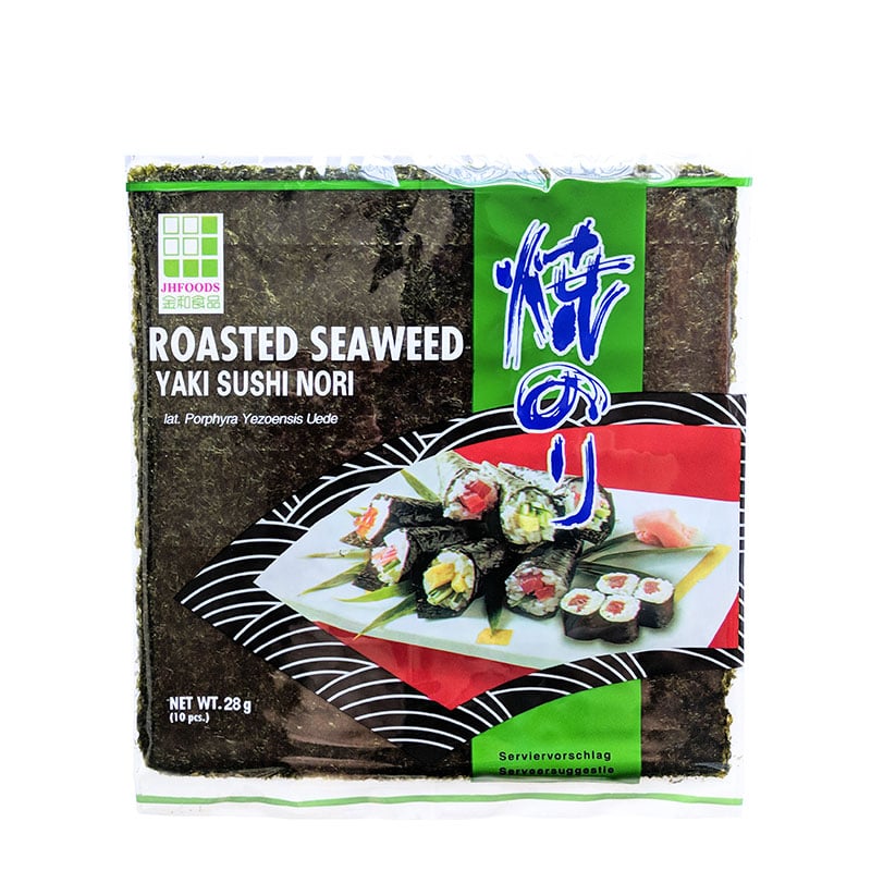 Sushipapper, 10 ark, Yaki Nori 28g