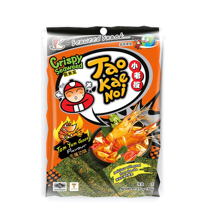 Läs mer om Sjögräschips Tom Yum Goong Storpack 59g