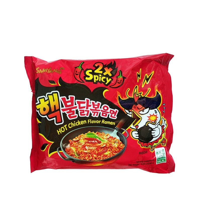 varldens-hetaste-nudlar Nuclear Fire Noodles. 2x spicy