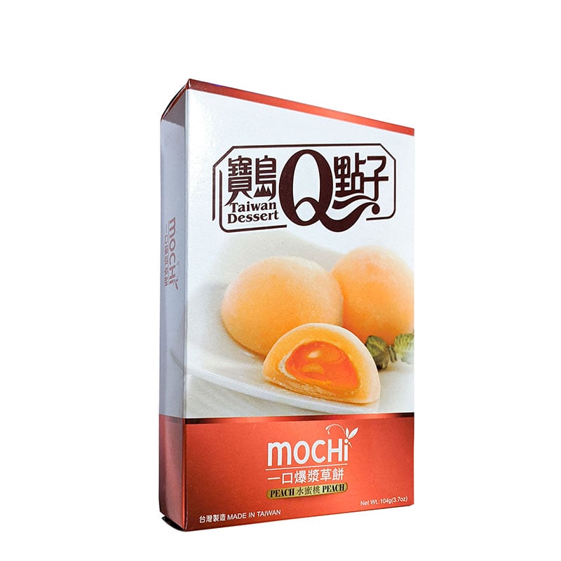 Läs mer om Mochi Persika 104g