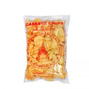 Cassavachips Chili 250g