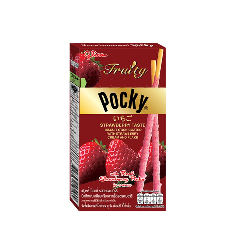 pocky-strawberry and flake