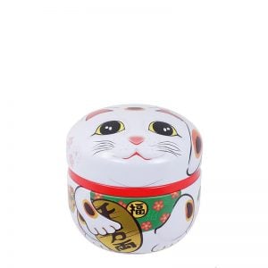 Japansk teburk (Vit Maneki Neko)