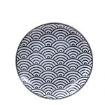 Nippon Black Tallrik 16x2cm
