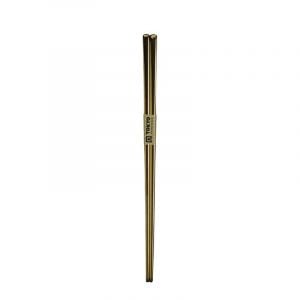 Ett-Par-Atpinnar-Stainless-Steel-Guldfargade