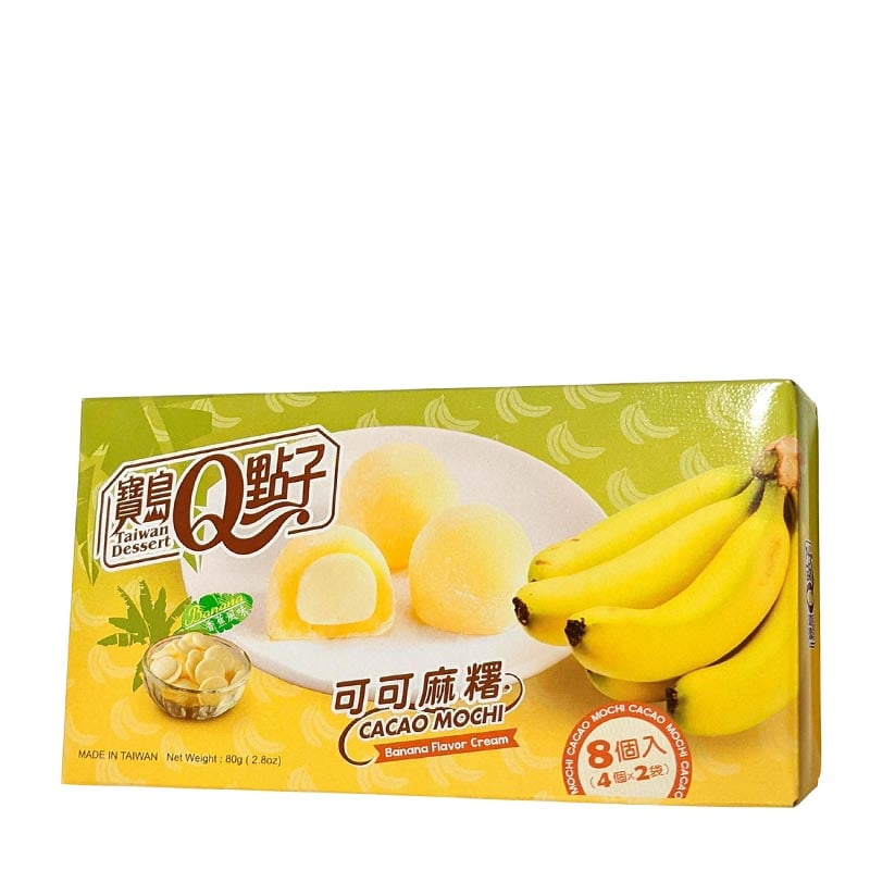 Läs mer om Mochi Kakao Banan 80g