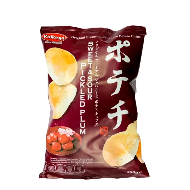 Läs mer om Umeboshi Potatischips japanska plommon Koikeya