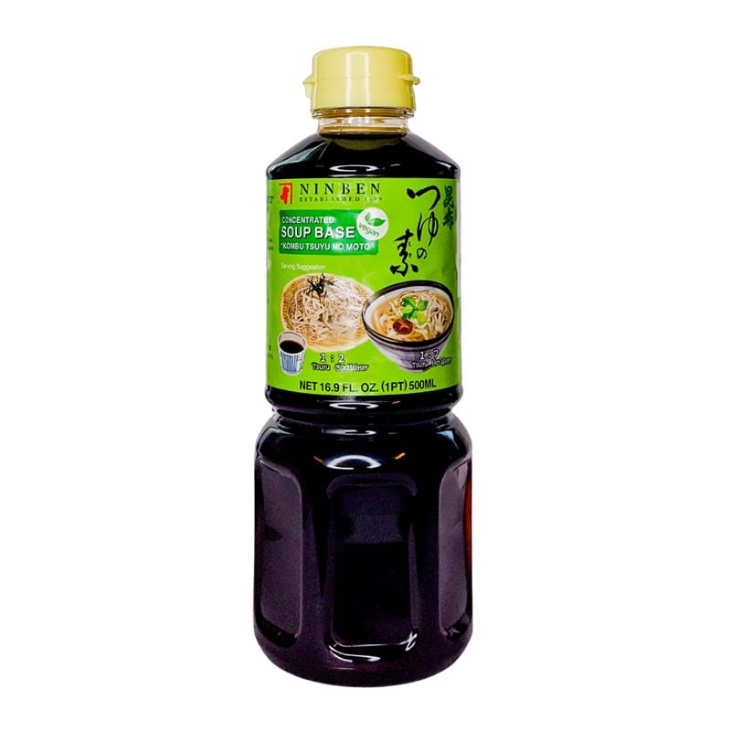 Läs mer om Kombu Tsuyu, Vegansk Soppbas 500ml