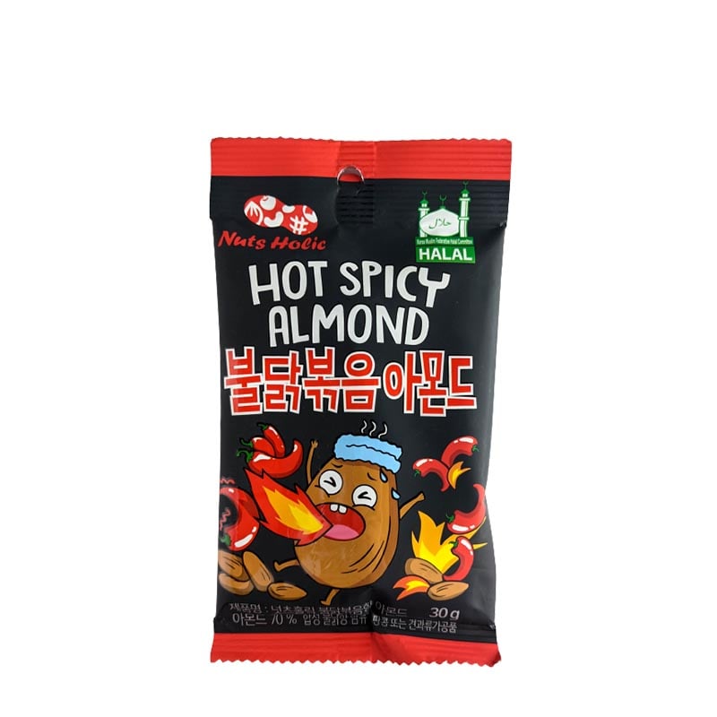 Läs mer om Hot & Spicy Mandlar NutsHolic