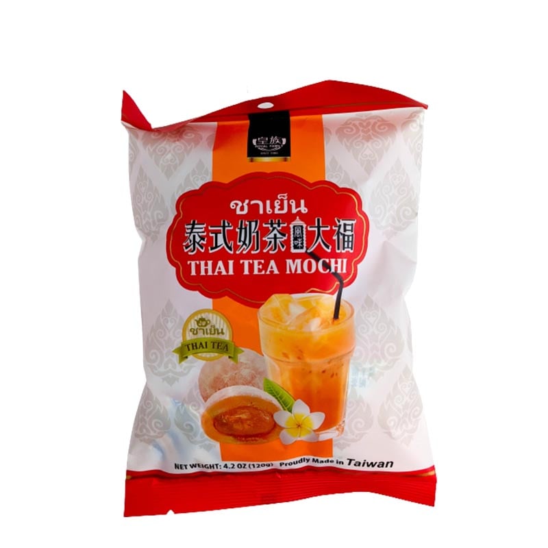 Läs mer om Mochi med smak av Thailändskt Te 120g