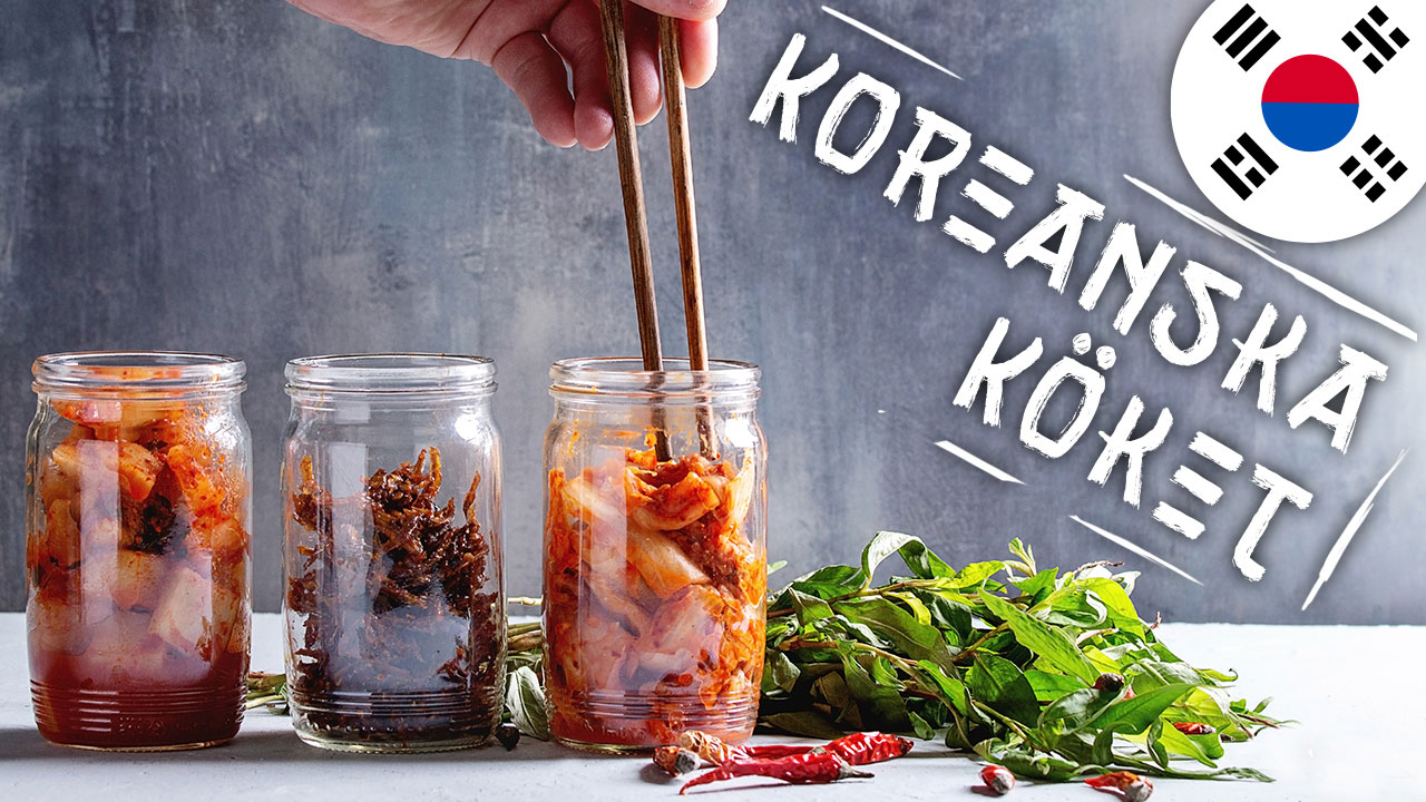 Read more about the article Sydkoreansk matinspiration! 🇰🇷 Gör din egen kimchi 🔥 Koreansk BBQ, Bibimbap och andra klassiska rätter!