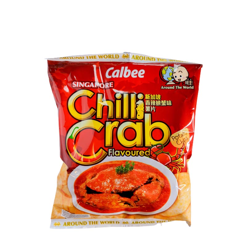 Calbee Chips, Krabba & Chili Drakfrukt.se