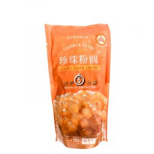 Boba till Bubble Tea (Guldiga Tapiokapärlor) 250g