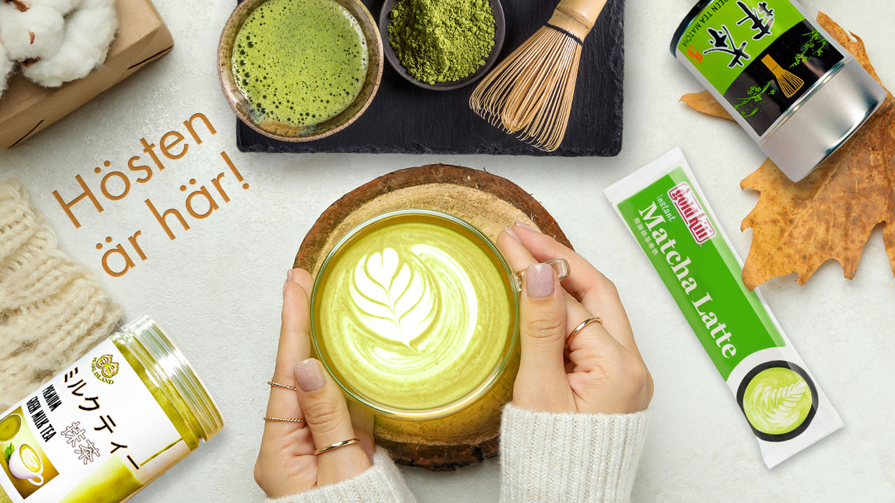 Read more about the article Hösten är här 🍂 Värm dig med matcha 🍵 Laga egen misosoppa och mochi.