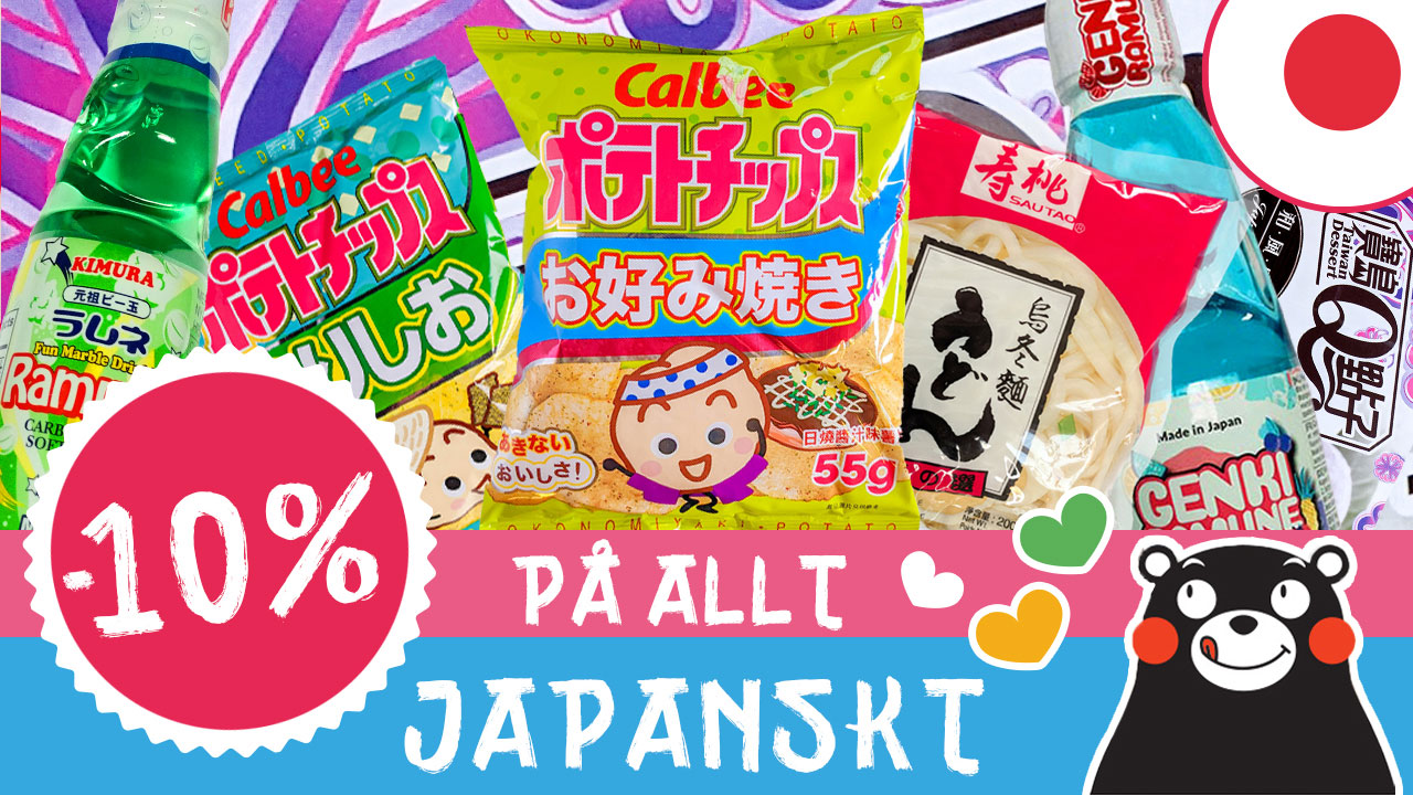 10% på allt japanskt