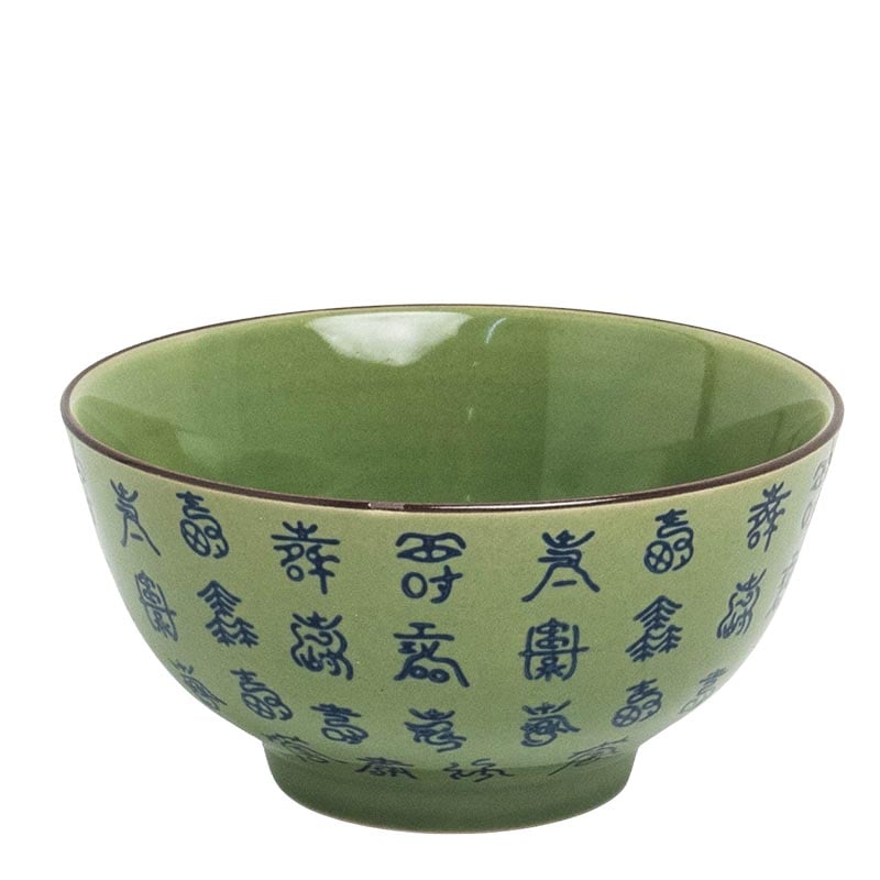 Läs mer om Kinesisk Risskål Celadon Green 11.5cm
