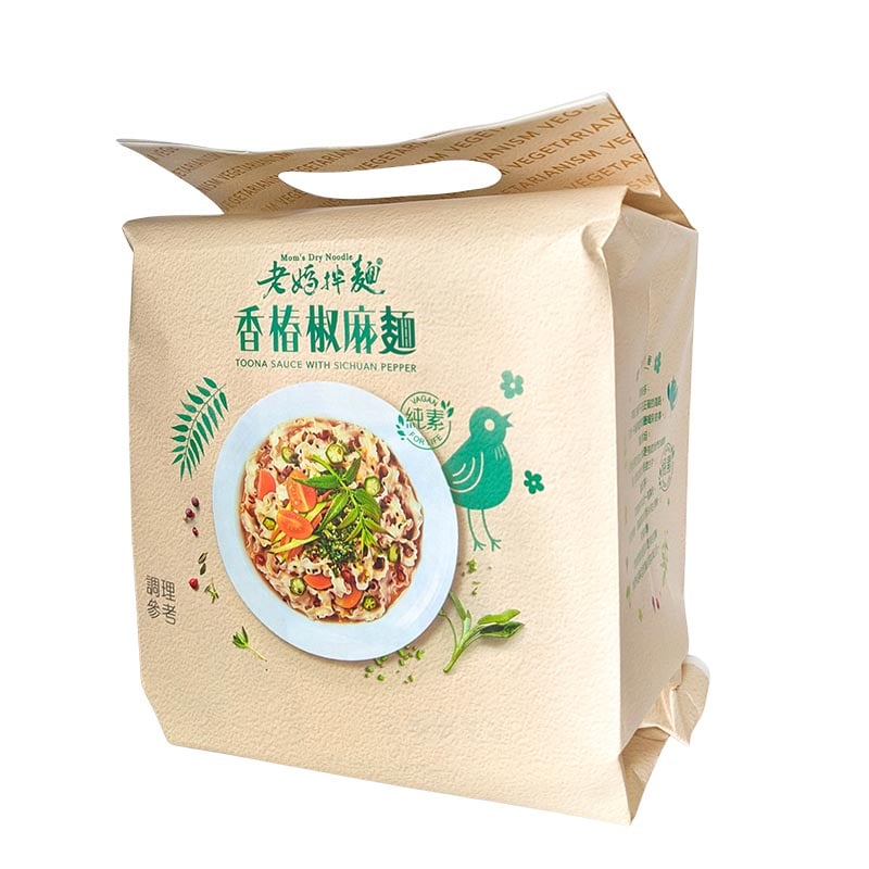 Läs mer om Moms Dry Noodle Toona Sichuan Vegansk 3-pack