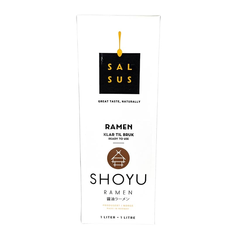Läs mer om Färdig Ramenbuljong Shoyu, Salsus 1 liter