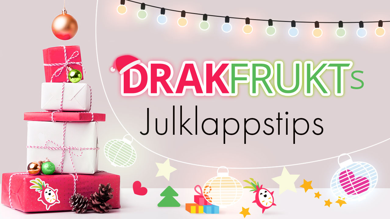 Read more about the article Hårda klappar och Lyxiga matvaror! 🎁🎄 Drakfrukts julklappstips är här