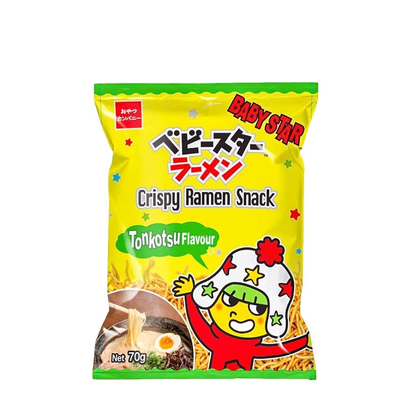 Läs mer om Baby Star Ramen Snack Tonkotsu