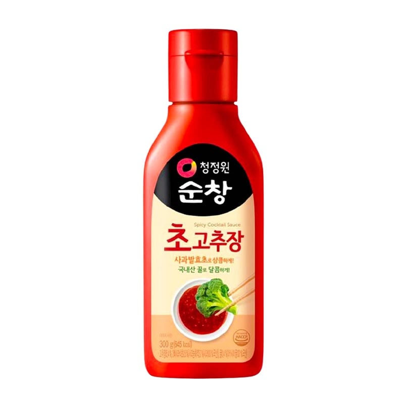 Läs mer om Gochujang Chilisås med Vinäger, Cocktailsås 300g