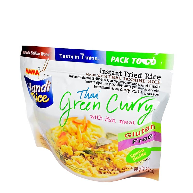 Läs mer om Instant Fried Rice, Thailändsk Grön Curry