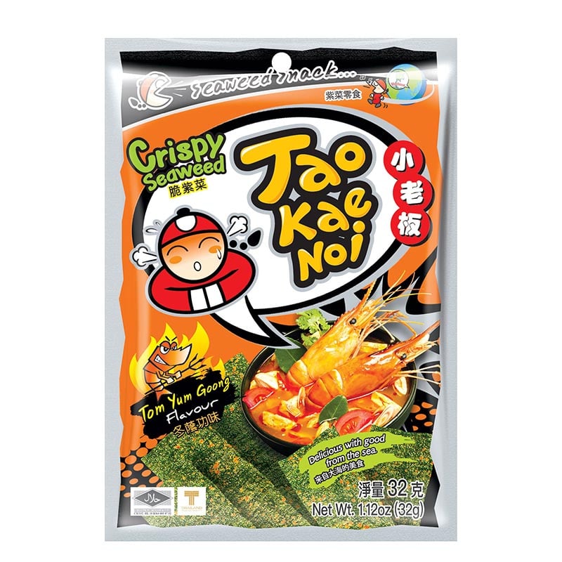 Läs mer om Sjögräschips Tom Yum Goong 32g