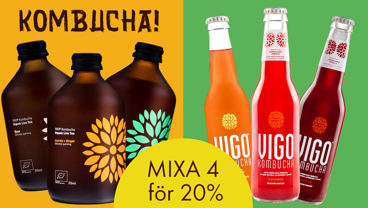 Read more about the article Värmande och törstsläckande nyheter! Kombucha och lyxiga japanska teer