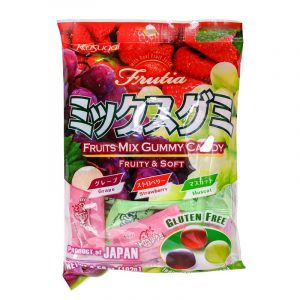 Kasugai Fruktmix Jordgubbe & Druvor (Japanska vingummin)