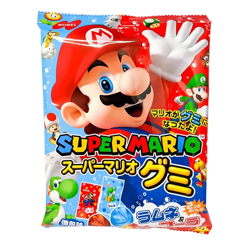 Läs mer om Super Mario Japanska Vingummin 90g