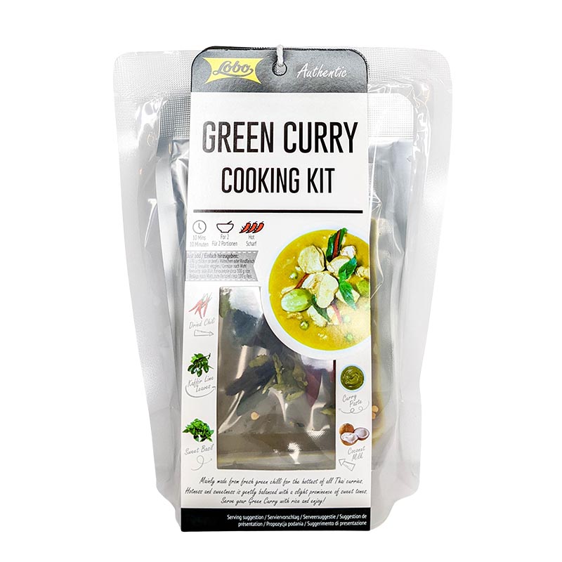 Läs mer om Grön Curry Cooking Kit laga enkelt 2 portioner