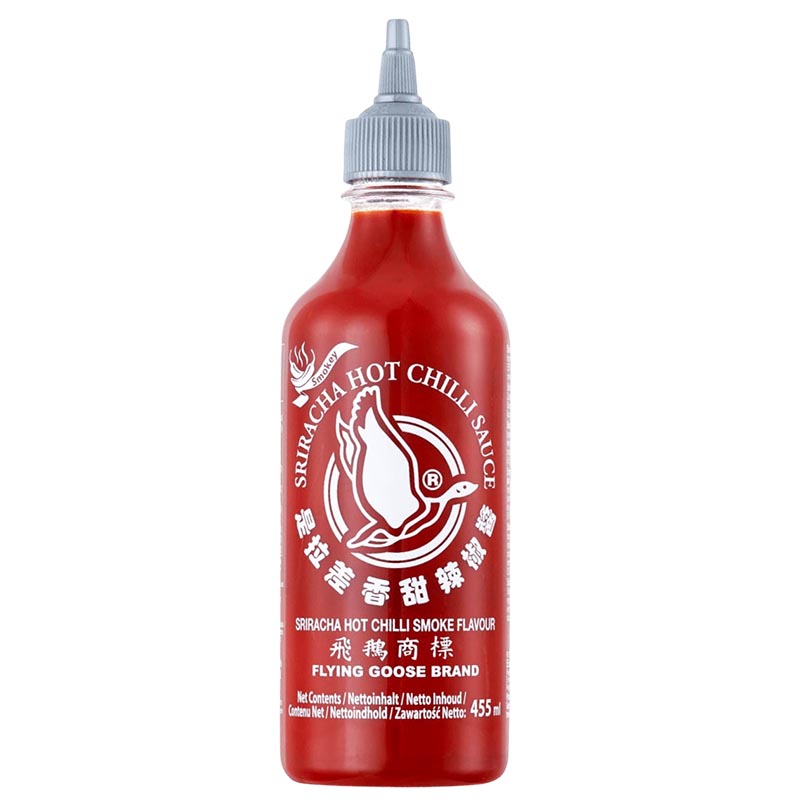 Läs mer om Sriracha Smokey Flying Goose 455ml