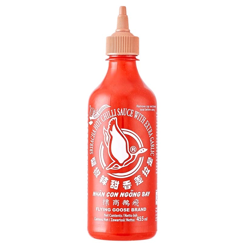 Läs mer om Sriracha Vitlök Flying Goose 455ml