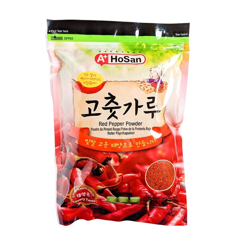 Läs mer om Gochugaru Koreanska Chiliflingor 500g