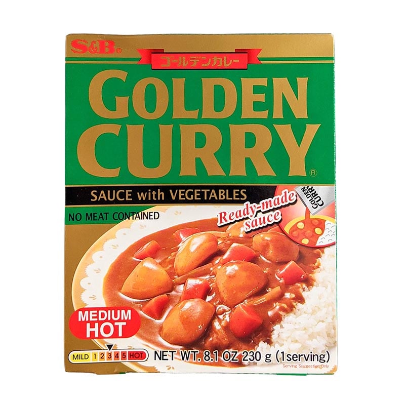 Läs mer om Golden Curry med Grönsaker Medium 230g