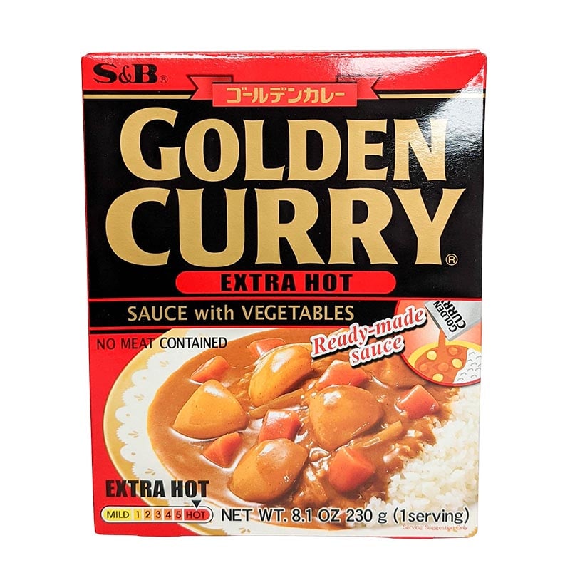 Läs mer om Golden Curry med Grönsaker Extra Stark 230g