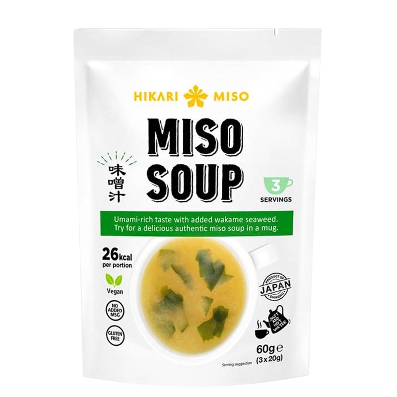 Läs mer om Vegansk Misosoppa 3 portioner