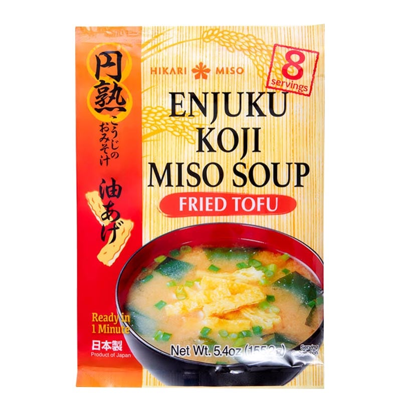 Läs mer om Enjuku Misosoppa färsk Friterad Tofu 8 portioner