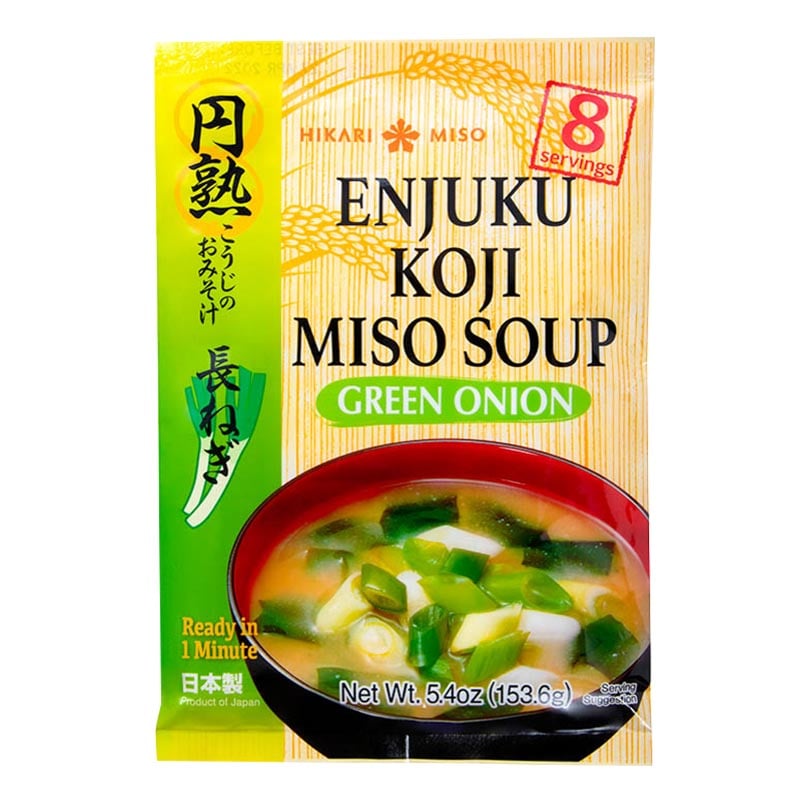 Läs mer om Enjuku Misoppa färsk Salladslök & Wakame 8 portioner