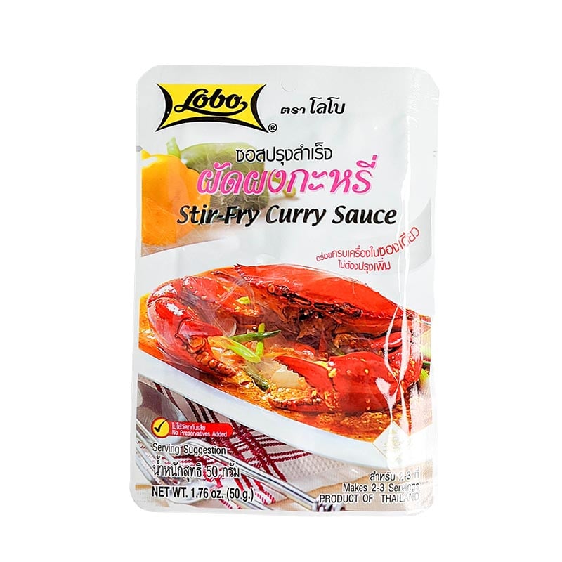Läs mer om Lobo Curry Stir-fry 50g