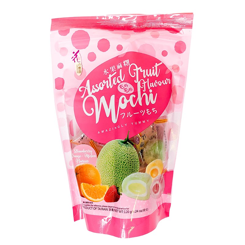 Läs mer om Mochi Fruktmix 120g