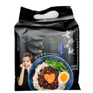 Mom's Dry Noodle Shiitake Zhajiang 4-pack