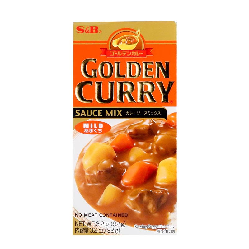 Läs mer om Golden Curry Mild 5 portioner S&B 92g