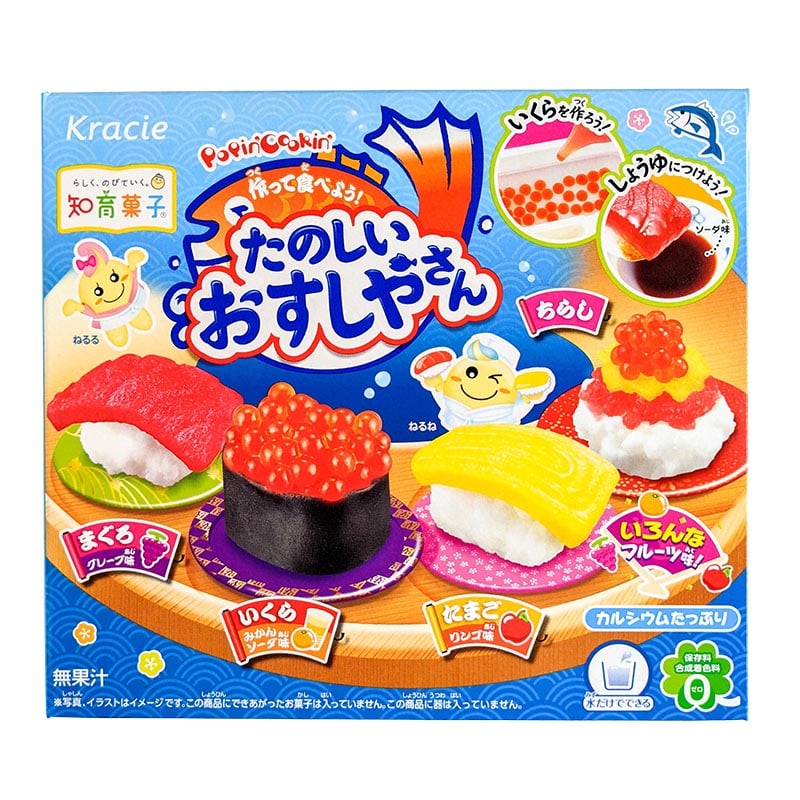 Läs mer om PopinCookin Sushi Kit DIY Japanskt Godis