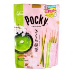 Pocky Storpack Sakura & Matcha 9-pack
