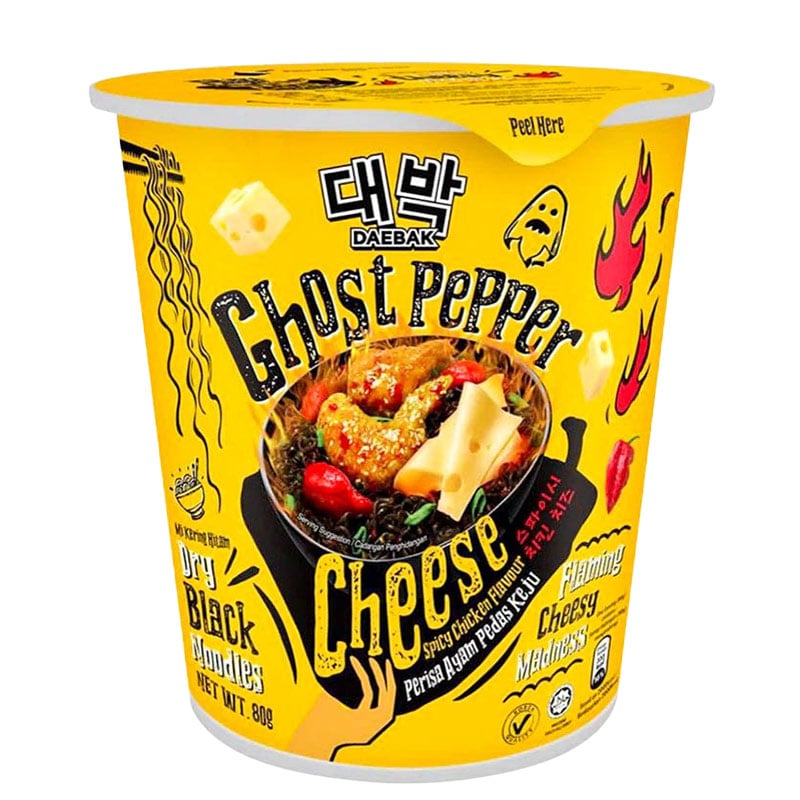Läs mer om Daebak Ghost Pepper Nudelkopp Spicy Chicken Cheese