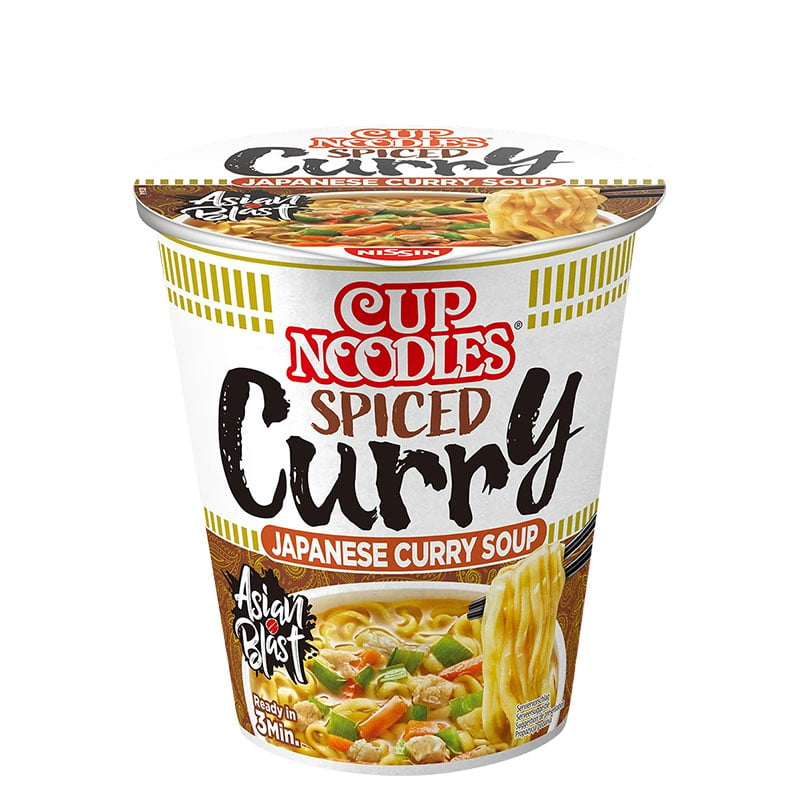 Läs mer om Nissin Nudelkopp Kryddig Curry