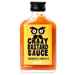 Crazy Bastard Habanero & Tomatillo Hot Sauce 100ml